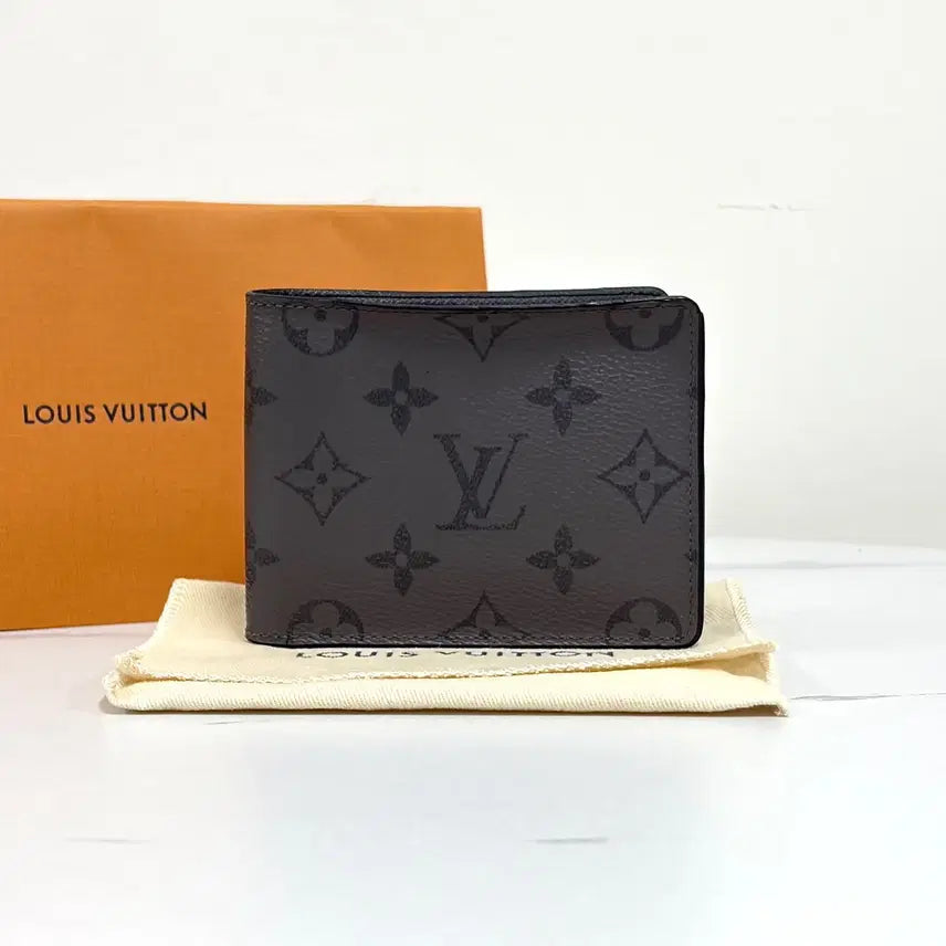 [BUNJANG] Louis Vuitton Monogram Reverse Slender Wallet M80906 / 루이비통 모노그램 리버스 슬렌더 반지갑 (M80906)