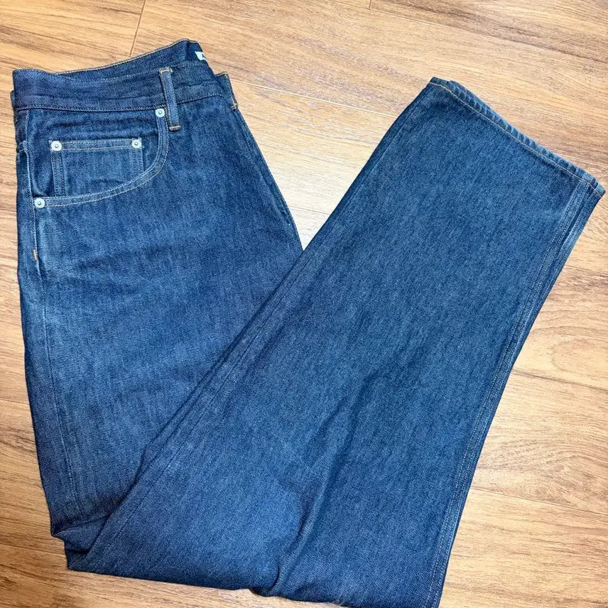 [BUNJANG] AURALEE Hard Twist Wide Denim Pants Size 34 / 오라리 하드 트위스트 와이드 데님 34사이즈
