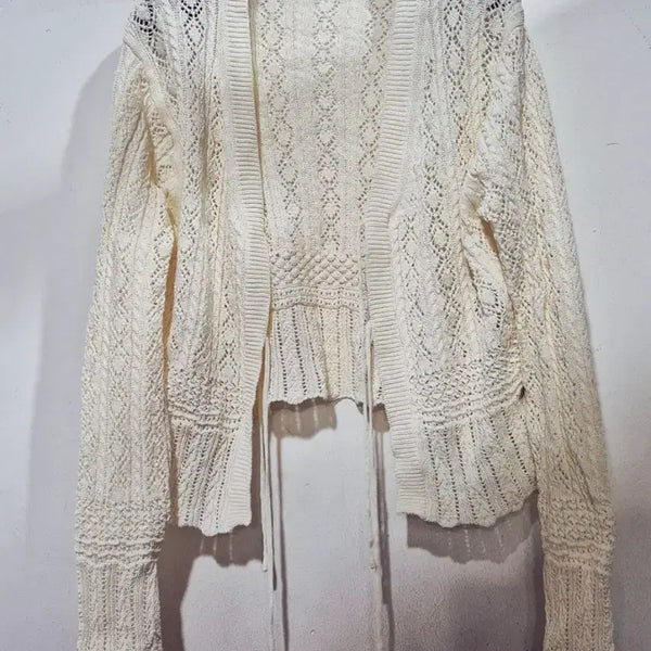 [BUNJANG] Barneys New York Ivory Knit Cardigan 25ss / 바니스뉴욕 니트 가디건 아이보리  25ss