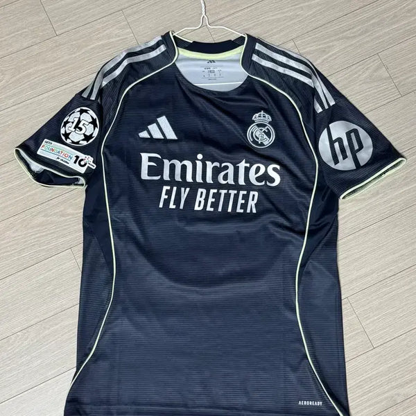 [BUNJANG] Real Madrid 25-26 Mbappé Champions League Full Official Jersey / 레알 25-26 음바페 챔스 풀마킹 유니폼 정품