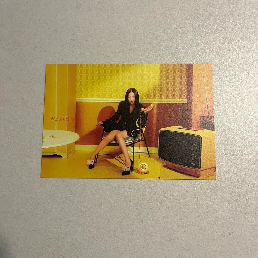 [BUNJANG] Red Velvet Seulgi Monster Album Postcard / 레드벨벳 슬기 몬스터 앨범 엽서 양도