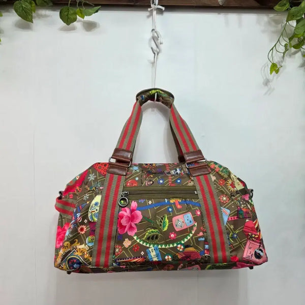 [BUNJANG] Oilily Boston Bag / 오일릴리 보스턴백