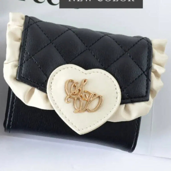 [BUNJANG] Secretdoor Quilting Wallet / Secretdoor 퀼팅 여성 지갑 일브 갸루 양산형 지뢰계 양지뢰