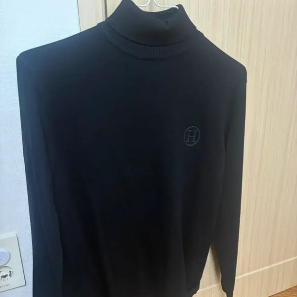[BUNJANG] Hermès Turtleneck Knit Sweater Black / 에르메스 터틀넥 니트 블랙 ( 가격 제시 해주세요