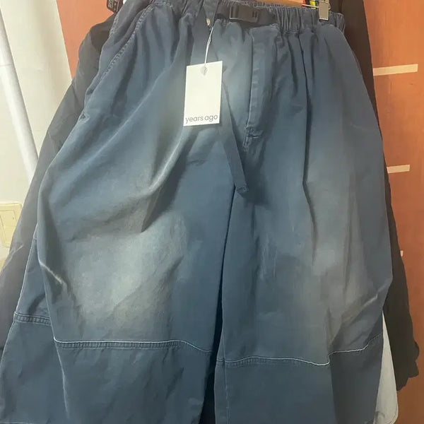 [BUNJANG] Earliest Go Three Quarter Cargo Shorts Navy / [L] 이얼즈어고 쓰리 쿼터 카고 쇼츠 네이비