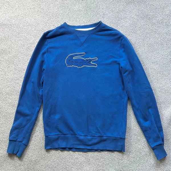 [BUNJANG] Lacoste Big Croc Logo Sweatshirt / 라코스테 빅 크록 로고 스웻셔츠 맨투맨 3 95