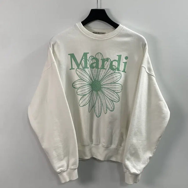 [BUNJANG] Mardi Mercredi Flower Sweatshirt / 마르디 메크르디 플라워 맨투맨 (on.1141)