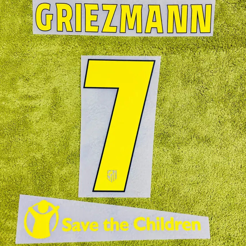 [BUNJANG] 25-26 Atletico Madrid Away Griezmann Jersey (Champions League) / 25-26 아틀레티코 마드리드 어웨이 그리즈만 유니폼 마킹 챔스 AT
