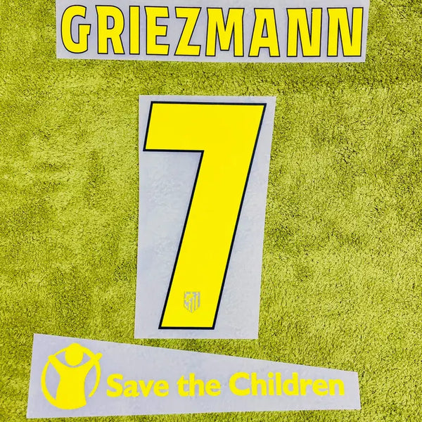 [BUNJANG] 25-26 Atletico Madrid Away Griezmann Jersey (Champions League) / 25-26 아틀레티코 마드리드 어웨이 그리즈만 유니폼 마킹 챔스 AT
