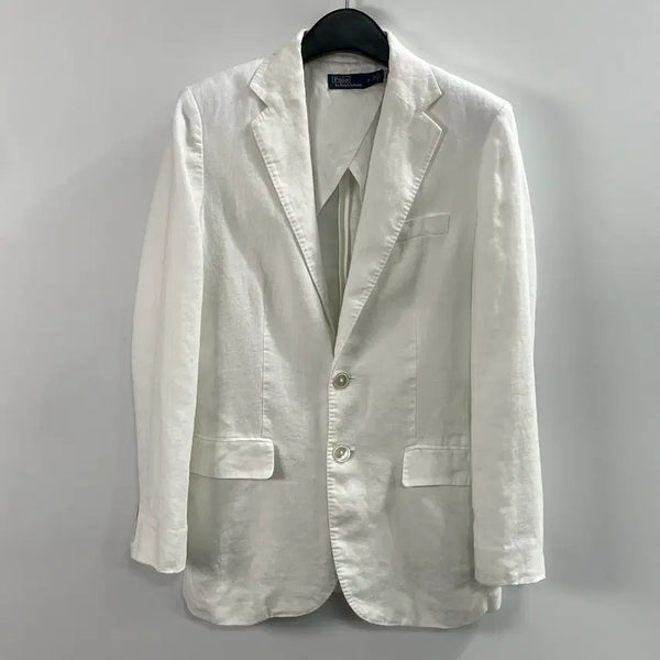 [BUNJANG] Polo Ralph Lauren Women's Linen Twill Blazer / 폴로 랄프로렌 우먼스 린넨 트윌 블레이저 (on.563)