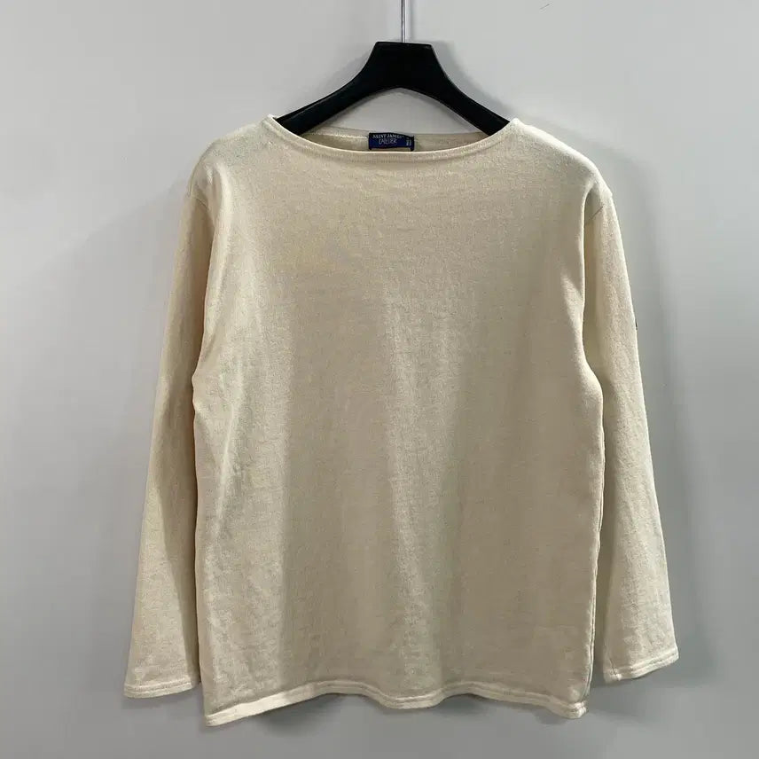 [BUNJANG] Saint James Ivory Long Sleeve T-Shirt M / 세임트 제임스 아이보리 롱슬리브 긴팔티 (on.1137)