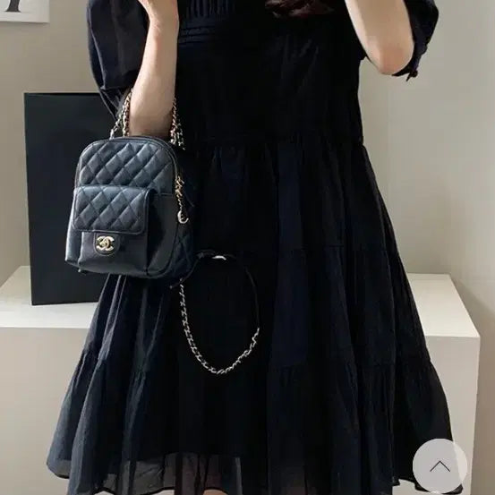 [BUNJANG] French Marang Dress - Free Size / 데일리룩 프렌치마랑 원피스 FREE 새상품