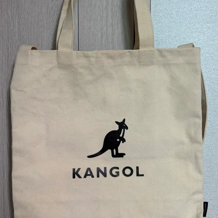 [BUNJANG] Kangol Ecobag Ivory / 캉골 에코백 아이보리 판매합니다