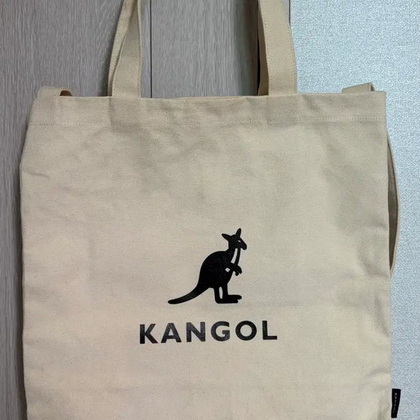[BUNJANG] Kangol Ecobag Ivory / 캉골 에코백 아이보리 판매합니다