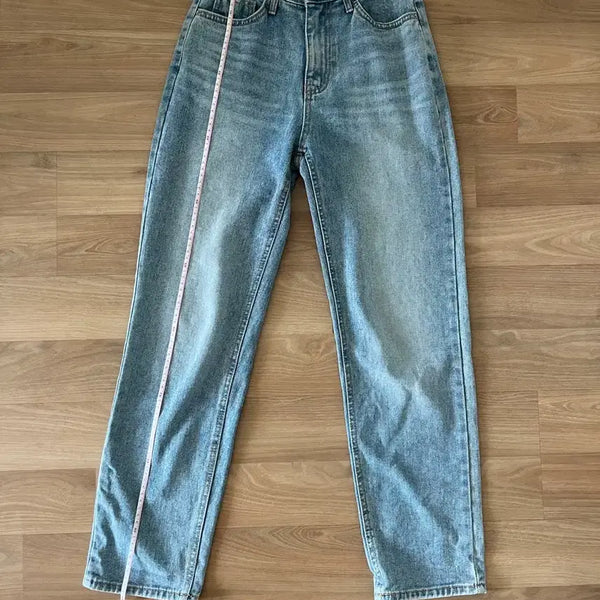 [BUNJANG] LIKEMENT Fleece Lined Denim Pants / LIKEMENT 기모 데님 청바지 팬츠