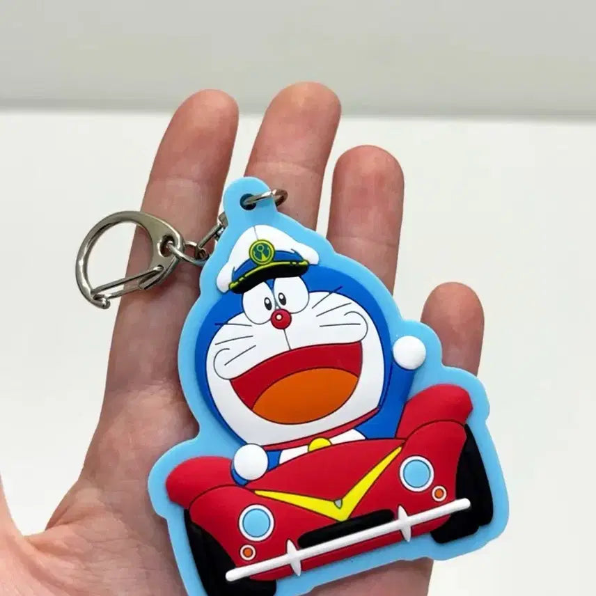 [BUNJANG] Doraemon Dora! Buggy Original Rubber Keychain / 도라에몽 가자 버기 도라! 오리지널 고무키링 미개봉