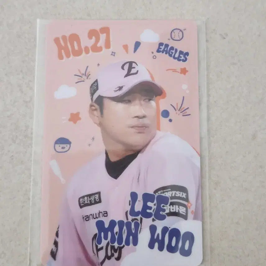 [BUNJANG] Hanwha Eagles Lee Min-woo Dreamy Girl Photocard / 한화이글스 이민우 꿈순이 포카(포토카드)