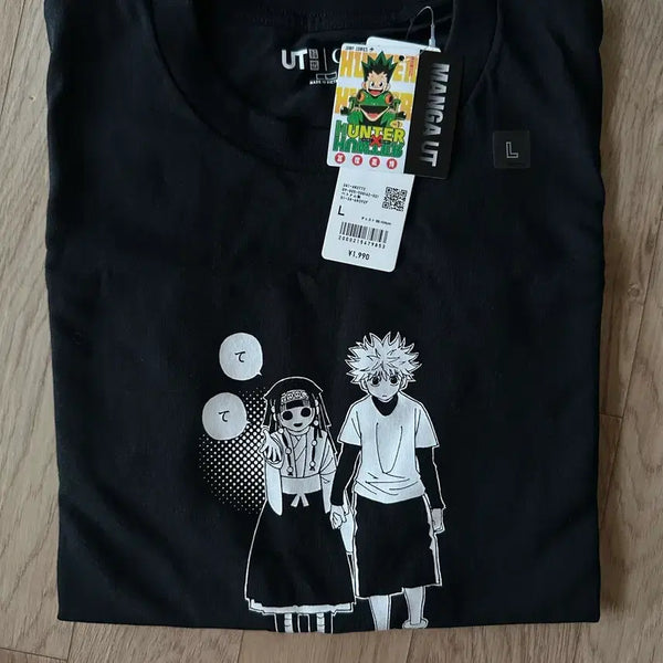 [BUNJANG] Uniqlo Hunter x Hunter Collaboration T-Shirt (L) / 헌터헌터 유니클로 새상품 티셔츠 반팔 L