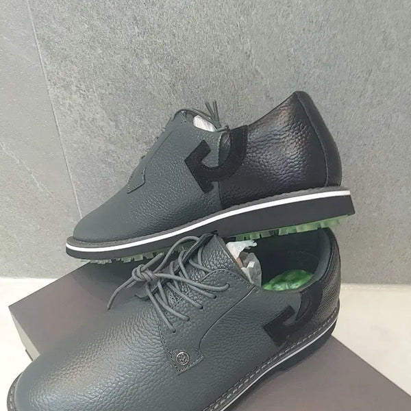 [BUNJANG] Ziboa Men's Golf Shoes (Authentic) - Grey/Black / 지보어(정품)골프화 남성용 그레이/블랙