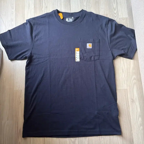 [BUNJANG] Carhartt Short Sleeve T-Shirt Navy / 칼하트 반팔 네이비