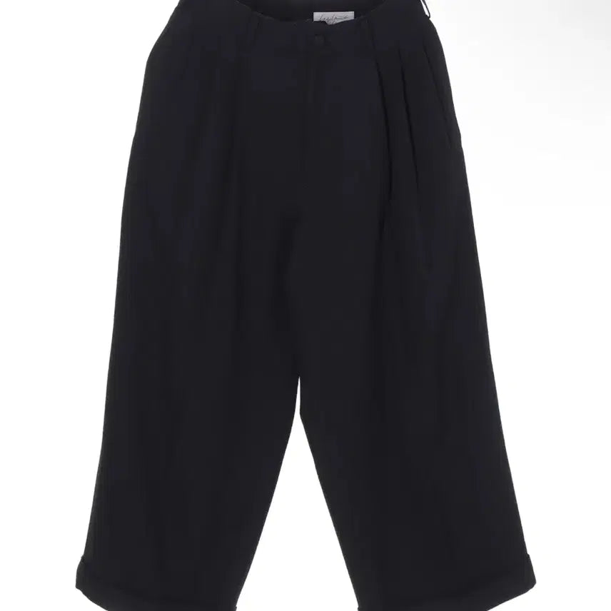 [BUNJANG] Yohji Yamamoto Black Culottes Pants / 요지 야마모토 블랙 큐롯 팬츠