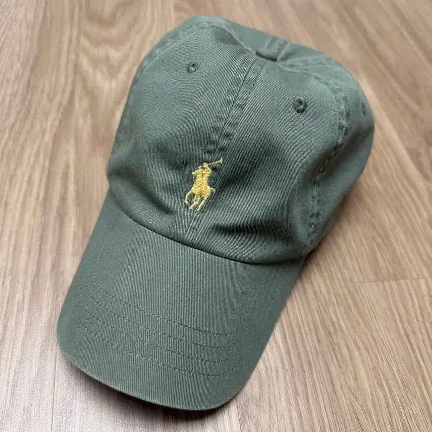 [BUNJANG] Polo Ralph Lauren Khaki Cotton Twill Baseball Cap / 폴로 랄프로렌 카키 볼캡