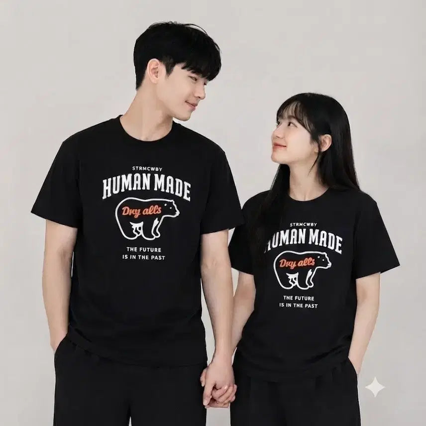 [BUNJANG] Human Made Bear Graphic T-Shirt / 휴먼메이드 베어 반팔티셔츠