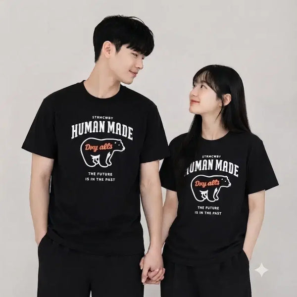 [BUNJANG] Human Made Bear Graphic T-Shirt / 휴먼메이드 베어 반팔티셔츠