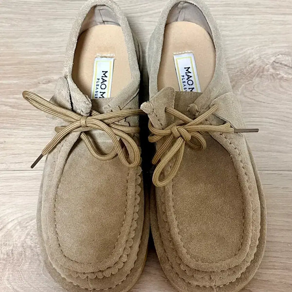 [BUNJANG] Mocmoc Kanga Loafer Moccasin Camel Beige 245 / 마크모크 캉가 로퍼 모카신 245 카멜베이지