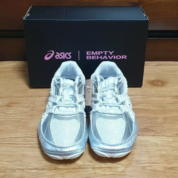 [BUNJANG] ASICS x Empty Behavior Hypershock White Pure Silver / 아식스 x 엠프티 비헤이비어 하이퍼싱크 화이트 퓨어 실버 (240)