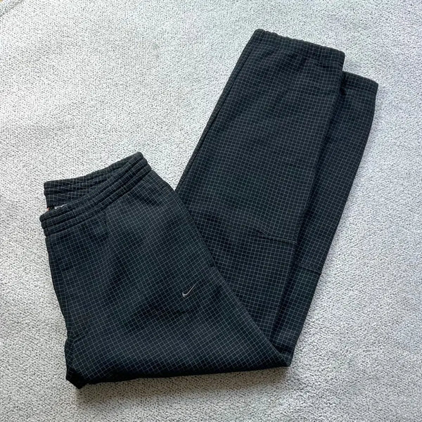 [BUNJANG] Nike Training Track Pants Checkered Pattern L / 나이키 트레이닝 체크패턴 츄리닝 L