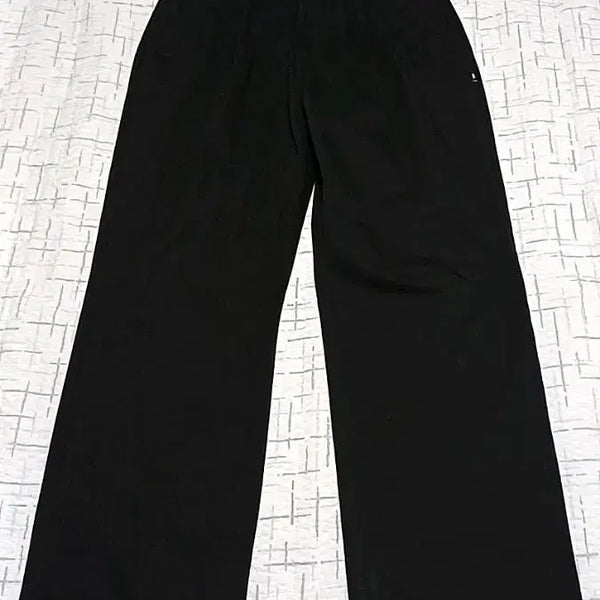 [BUNJANG] LMC Wide Black Pants 33" (108cm Length) / LMC 와이드블랙팬츠 33인치 기장108