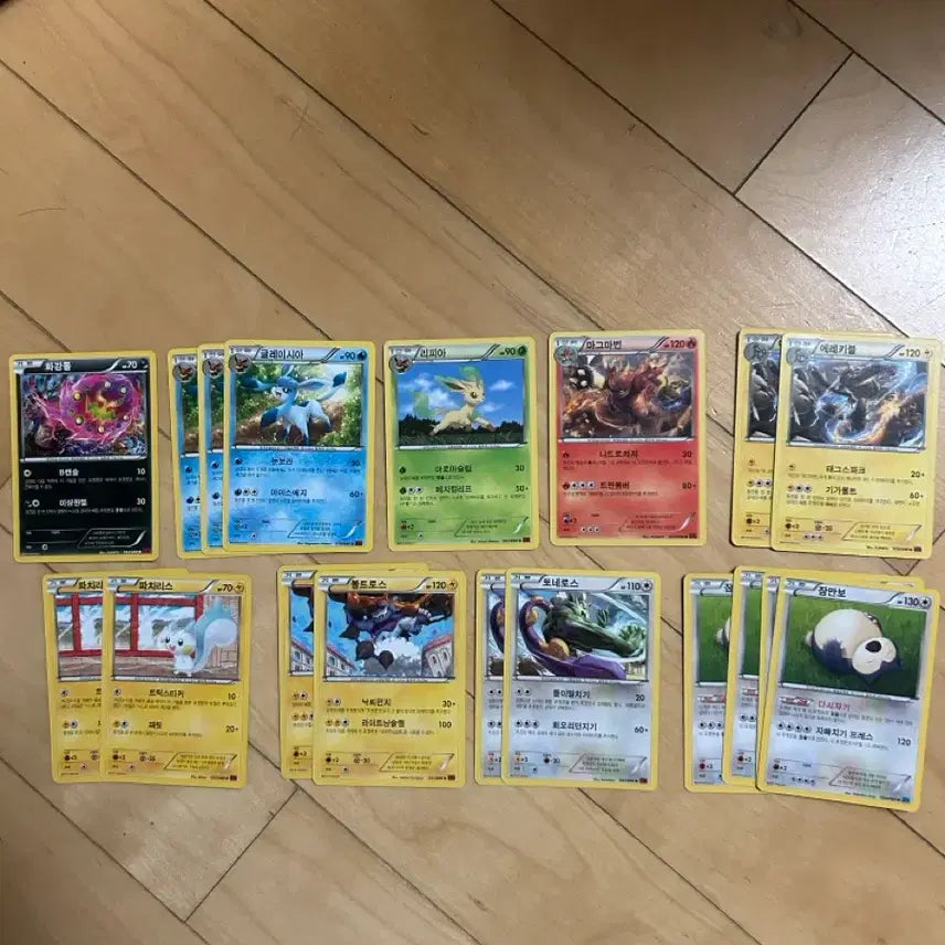 [BUNJANG] Pokemon X/Y Cards (U-Grade) / 포켓몬 x/y 카드 (u등급)