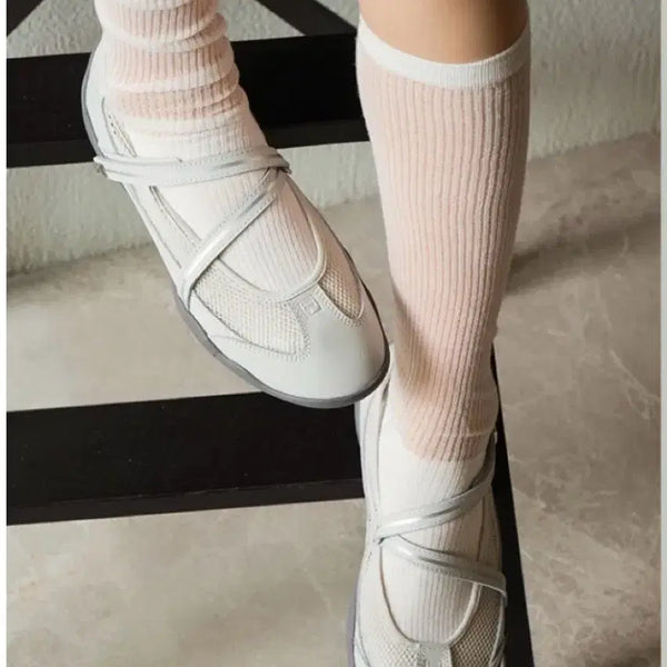 [BUNJANG] Fila Glio Mary Jane Silver Women's Shoes Size 240 / 휠라 글리오 메리제인 실버 240
