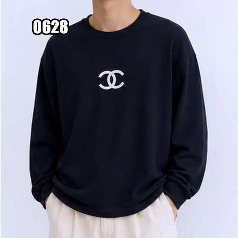 [BUNJANG] Chanel Vintage Logo Long Sleeve Sweater / S 샤넬 로고 빈티지 긴팔 스웨터