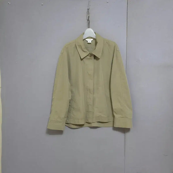 [BUNJANG] Club Monaco Beige Relaxed Fit Jumper Size M / 클럽모나코 베이지 루즈핏 점퍼 M  n7012