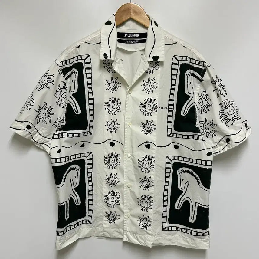 [BUNJANG] Jacquemus La Chemise Jean Bowling Shirt / [남자-48 (100)]자크뮈스 라 슈미즈 진 볼링 셔츠