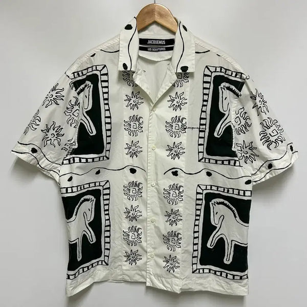 [BUNJANG] Jacquemus La Chemise Jean Bowling Shirt / [남자-48 (100)]자크뮈스 라 슈미즈 진 볼링 셔츠
