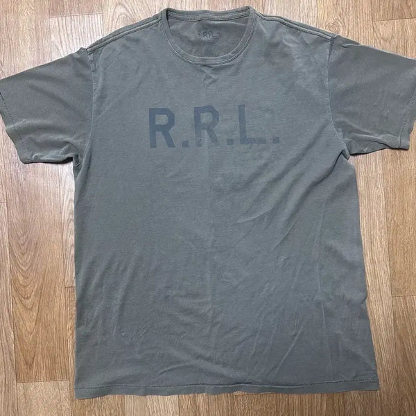 [BUNJANG] Fear of God Double RL Garment Dyed Logo Jersey T-Shirt Olive L / 직거래만 가능!!!더블알엘 가먼트 다이 로고 저지 티셔츠 올리브 L
