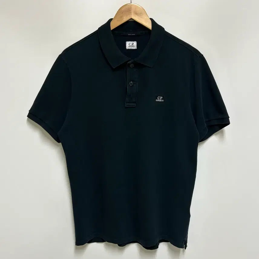 [BUNJANG] C.P. Company Logo Patch Polo Shirt / [남자-95(M)]CP 컴퍼니 로고 패치 폴로티
