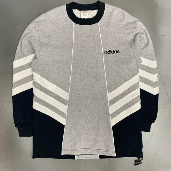[BUNJANG] Adidas Crewneck Sweatshirt / 아디다스 스트링 맨투맨