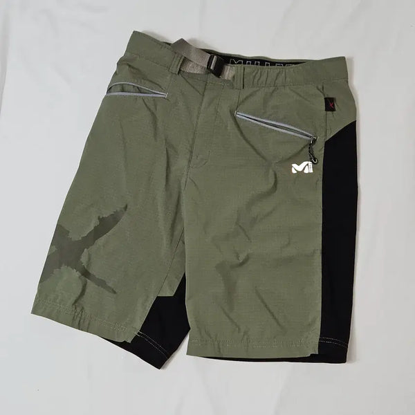 [BUNJANG] Millet Belted Shorts Woven Functional Leisure Hiking Sports 32 / 밀레 벨티드 반바지 숏팬츠 우븐 기능성 레저 등산 스포츠 기능성 32