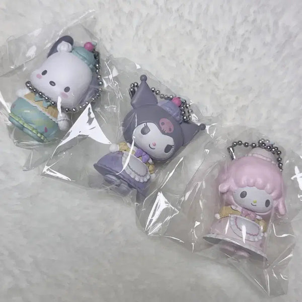 [BUNJANG] Sanrio Dreamy Ice Cream Parlor Series Random Keyring / 산리오 드리미 아이스크림 파를러 시리즈 랜덤 키링