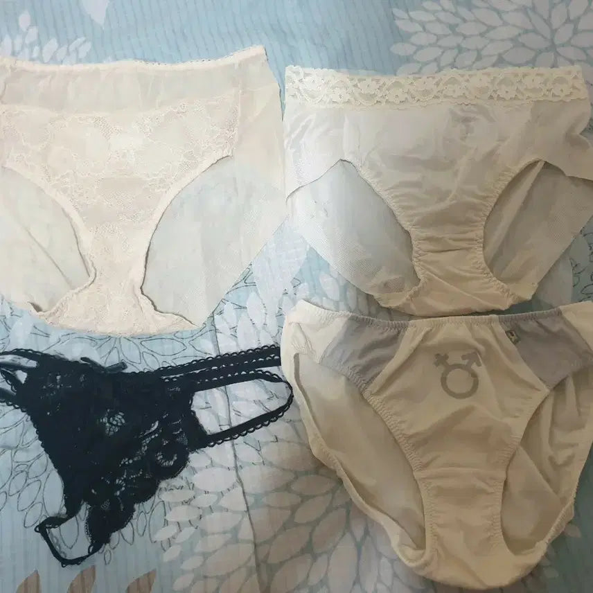 [BUNJANG] Used Women's Underwear Bundle - 4 Pieces / 여성팬티 (중고) 일괄판매 1