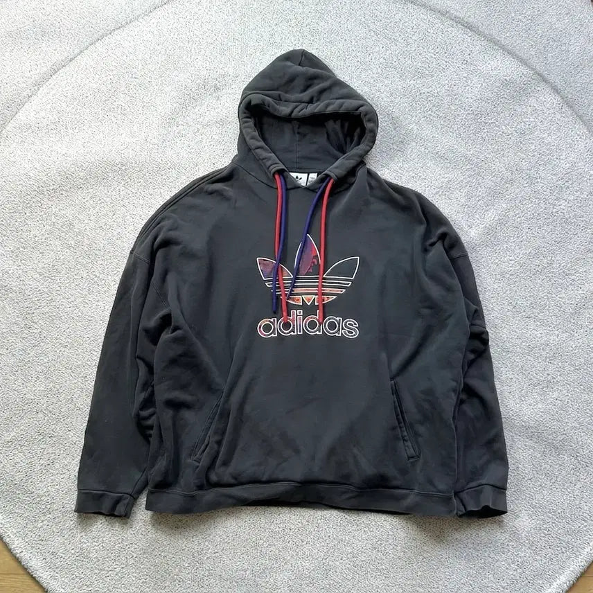 [BUNJANG] Adidas Originals LNY Trefoil Hoodie XL / 아디다스 오리지널스 LNY 트레포일 후드티 XL 105