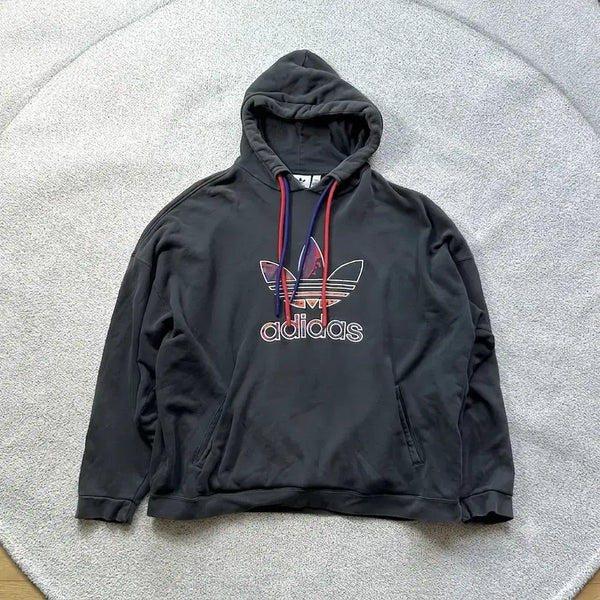 [BUNJANG] Adidas Originals LNY Trefoil Hoodie XL / 아디다스 오리지널스 LNY 트레포일 후드티 XL 105