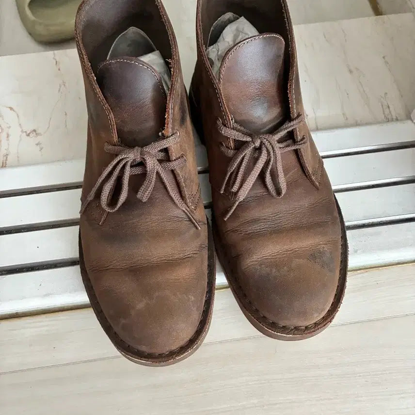 [BUNJANG] Clarks Desert Boots Brown / 클락스 데저트부츠