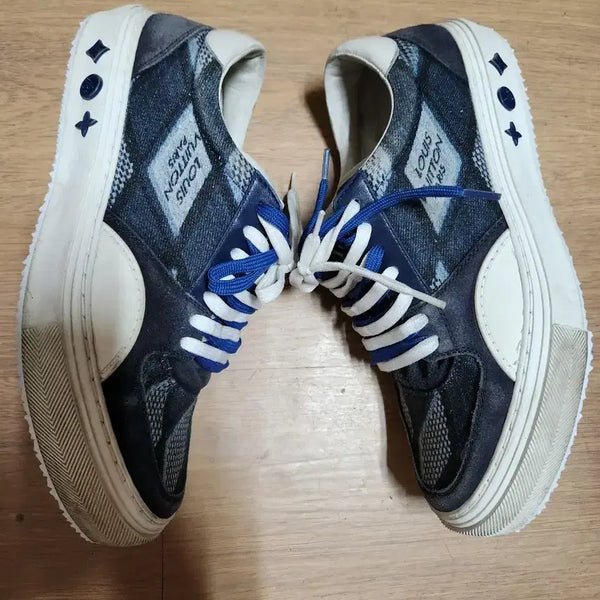 [BUNJANG] Louis Vuitton All Day Diamond Damier Sneakers Size 6 / 루이비통 올리 다이아몬드 다미에 스니커즈 (6반)