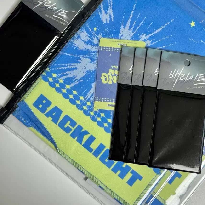 [BUNJANG] Jaime Shop Sparkles Backlight Slogan & Collection Card Set / 재이미샵 스파클즈 백라이트 슬로건 컬포 원가양도