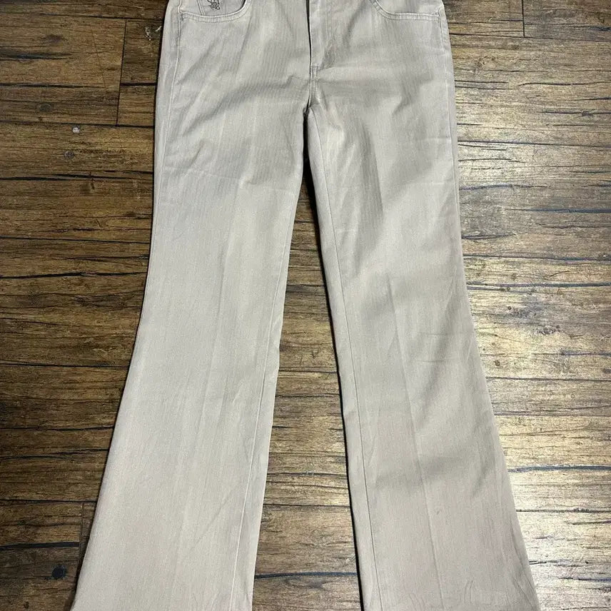 [BUNJANG] SOMETHING Japan Herringbone Bootcut Pants (Size 30-31) / SOMETHING 썸씽 일본 부츠컷 헤링본 팬츠 30-31사이즈